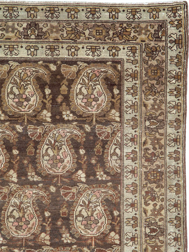 Antique Persian Malayer Rug, No.20664 - Staging