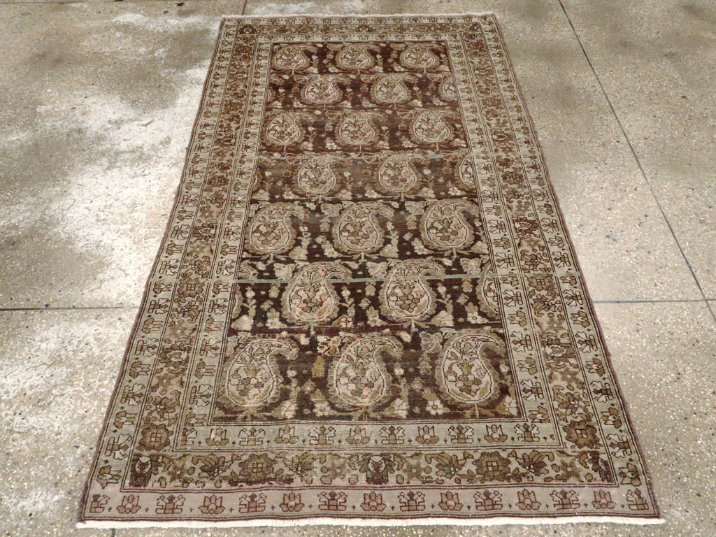 Antique Persian Malayer Rug, No.20664 - Staging