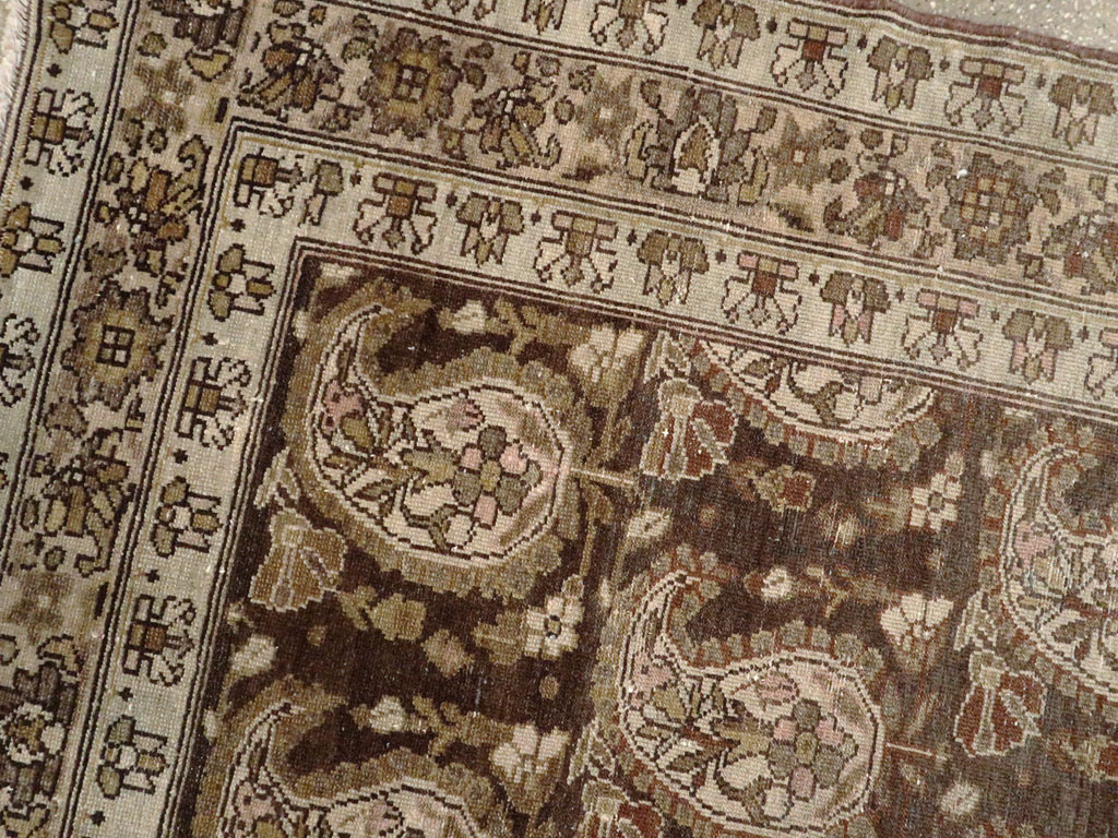 Antique Persian Malayer Rug, No.20664 - Staging