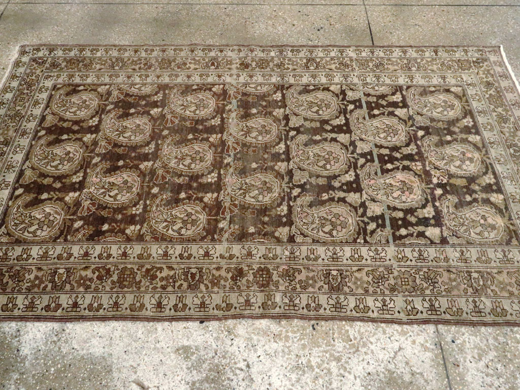 Antique Persian Malayer Rug, No.20664 - Staging