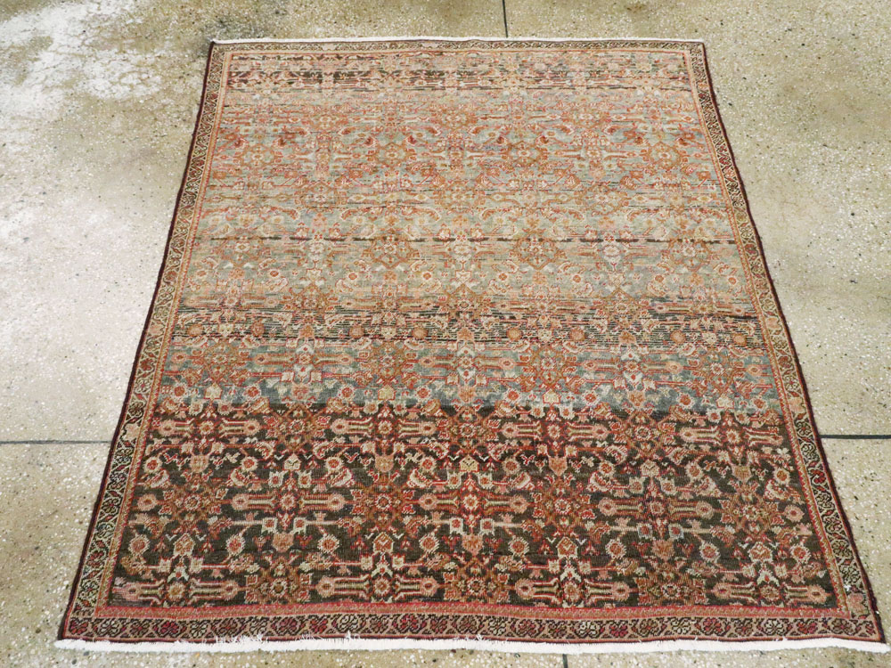 Antique Persian Fereghan Rug, No.20666 - Staging