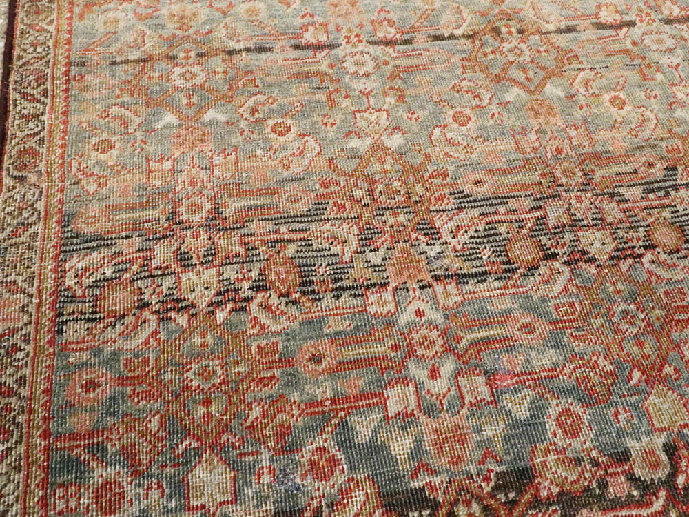 Antique Persian Fereghan Rug, No.20666 - Staging