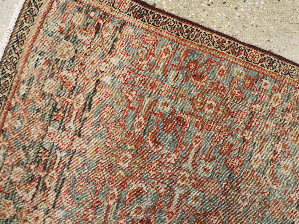 Antique Persian Fereghan Rug, No.20666 - Staging
