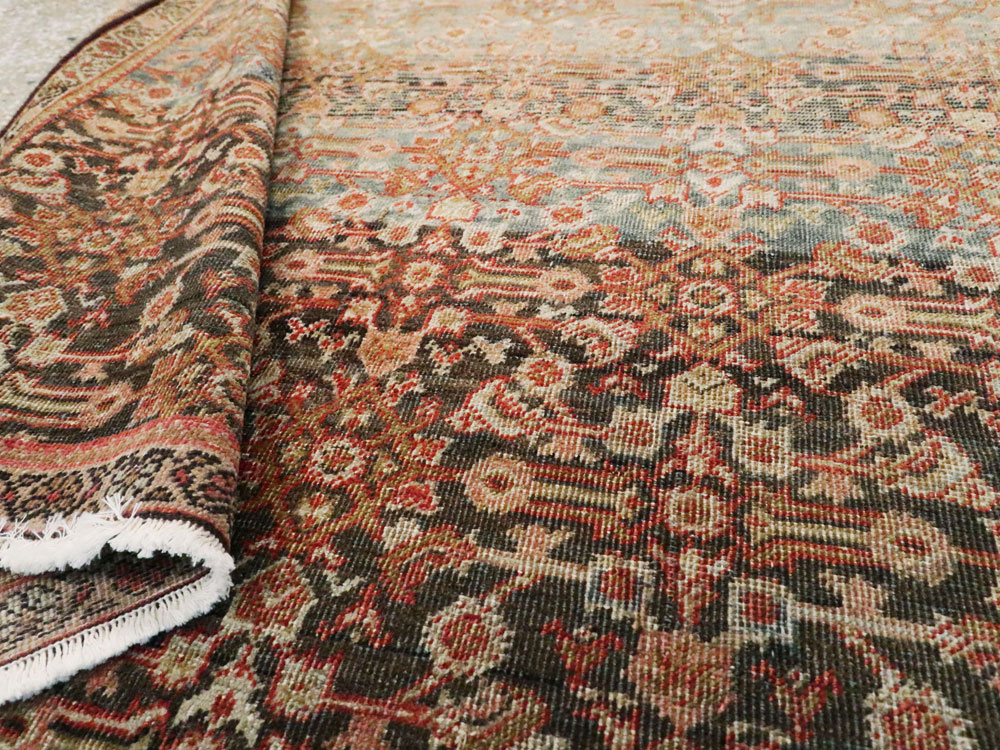 Antique Persian Fereghan Rug, No.20666 - Staging