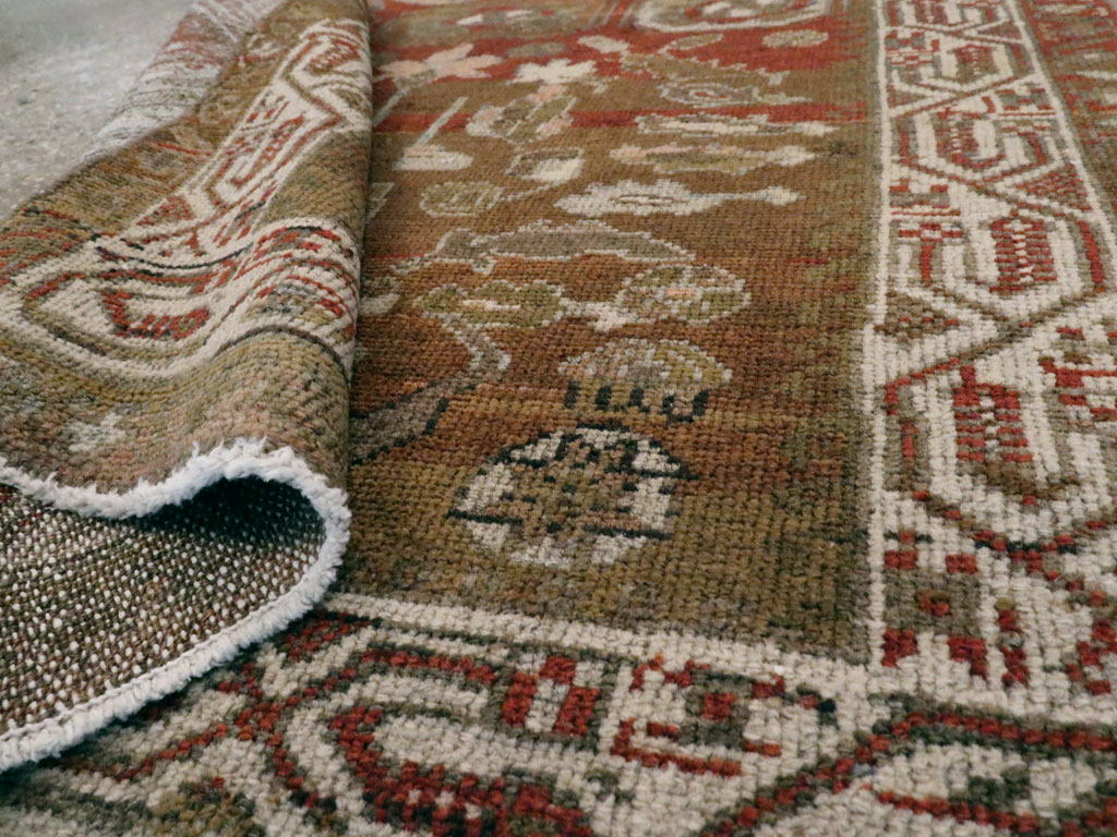 Vintage Persian Kurdish Rug, No.20669 - Staging