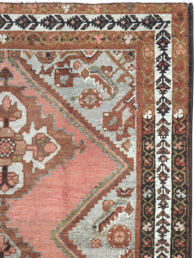 Antique Persian Malayer Rug, No.20673 - Staging