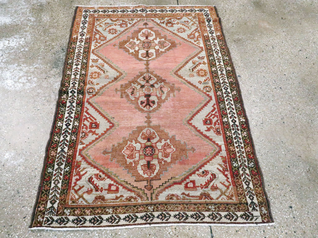 Antique Persian Malayer Rug, No.20673 - Staging