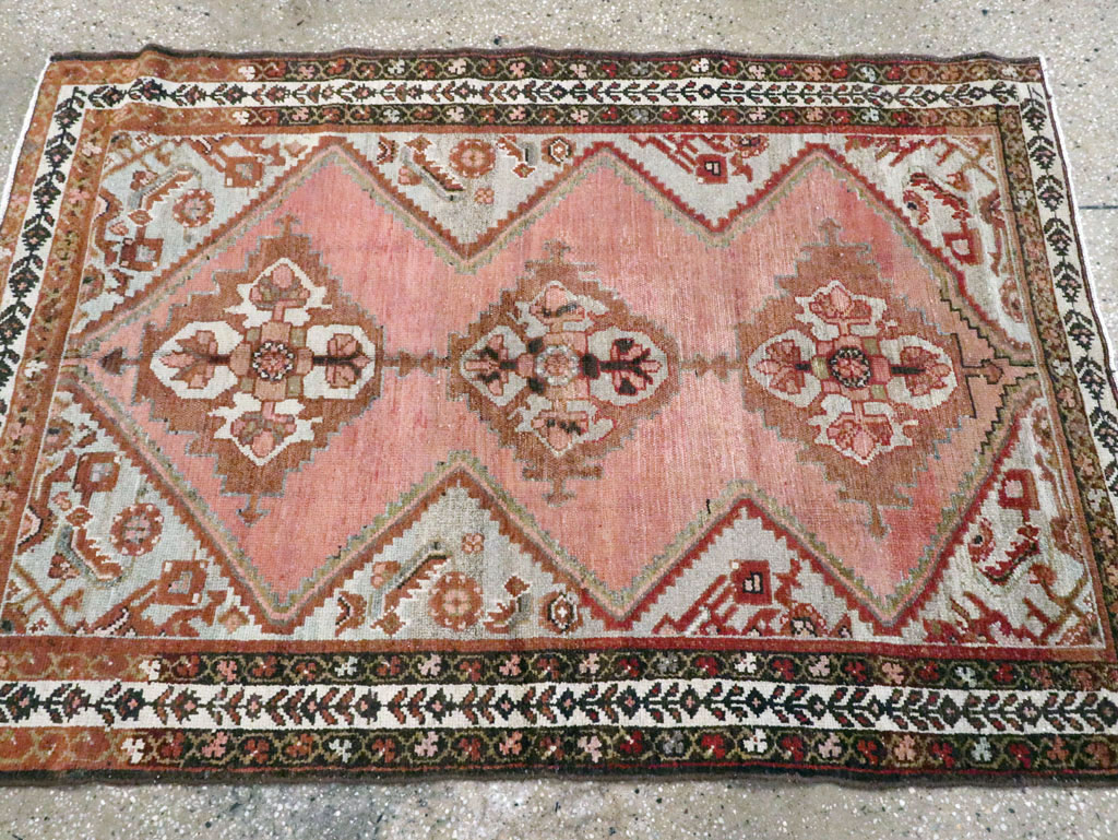 Antique Persian Malayer Rug, No.20673 - Staging