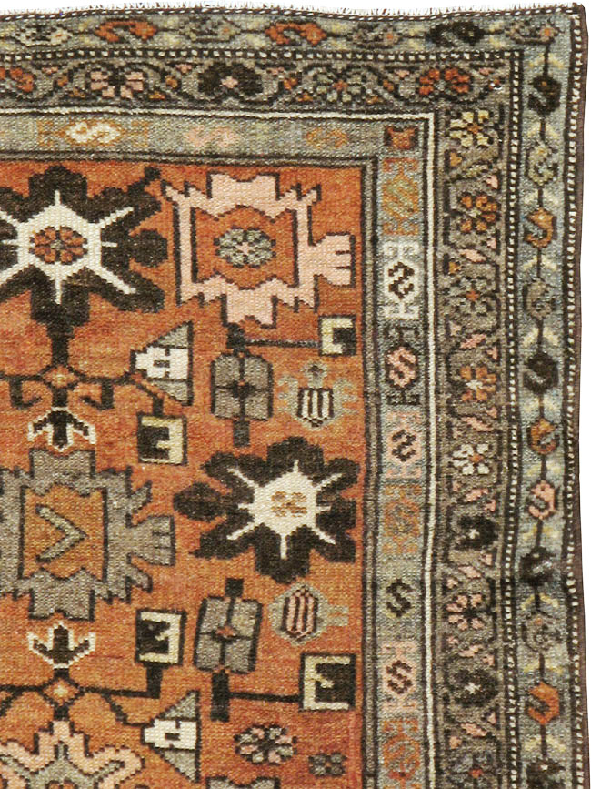 Vintage Persian Malayer Rug, No.20675 - Staging