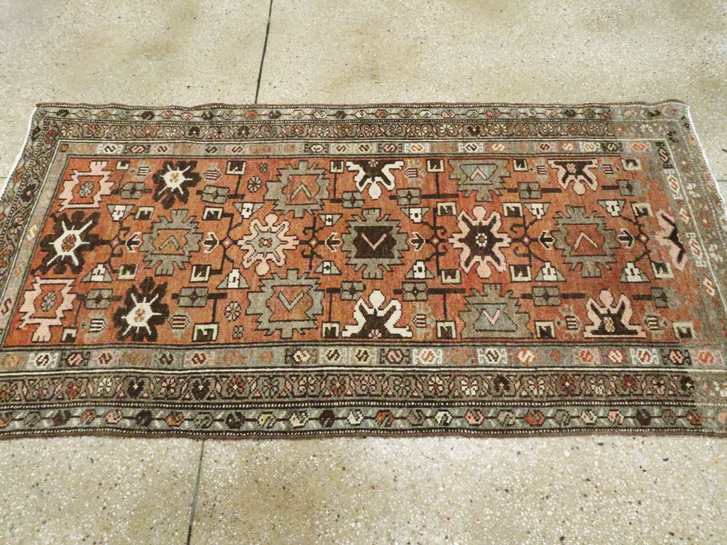 Vintage Persian Malayer Rug, No.20675 - Staging