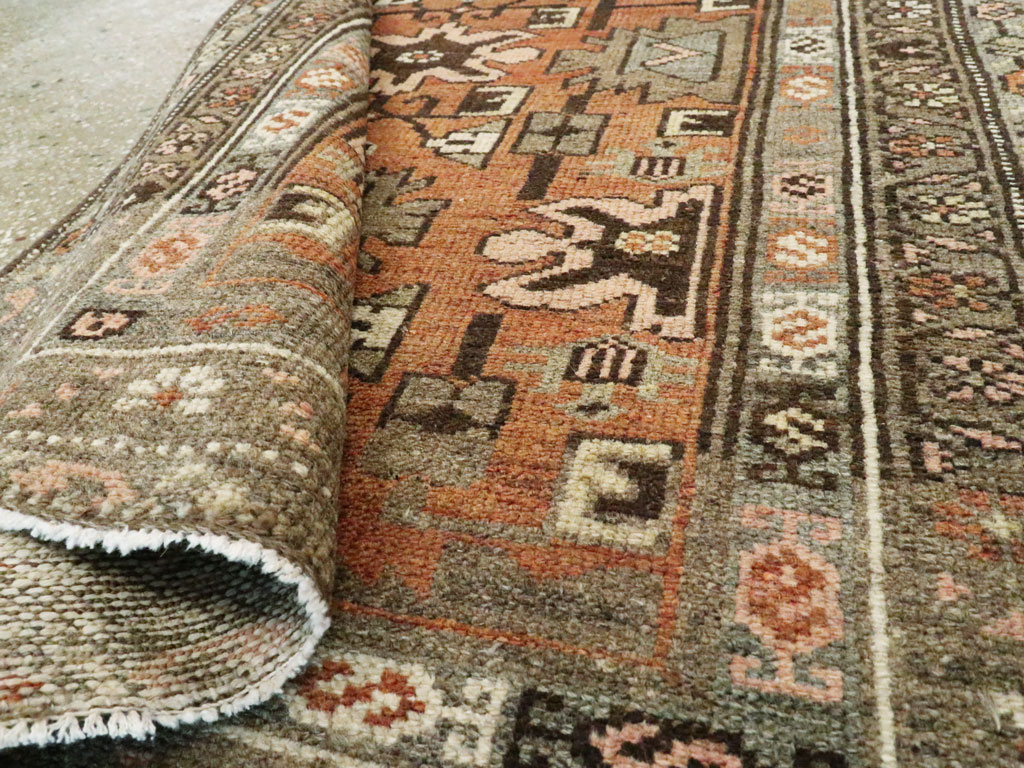 Vintage Persian Malayer Rug, No.20675 - Staging