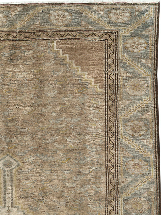 Vintage Persian Malayer Rug, No.20679 - Staging