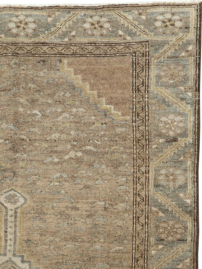 Vintage Persian Malayer Rug, No.20679 - Staging