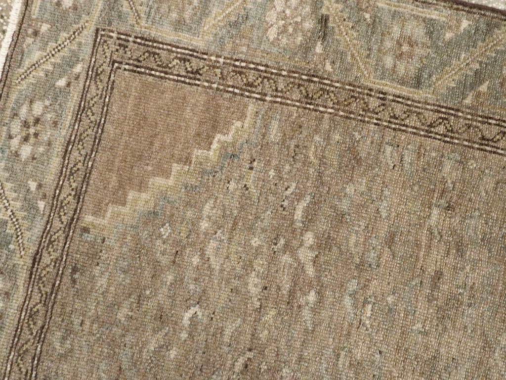 Vintage Persian Malayer Rug, No.20679 - Staging