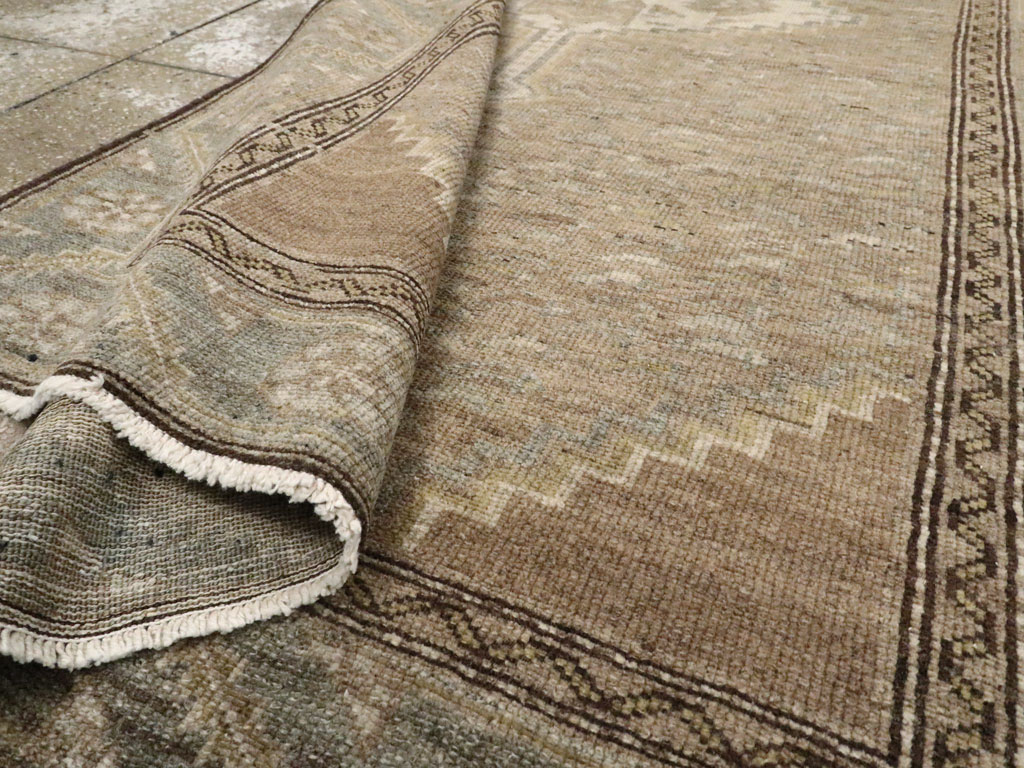 Vintage Persian Malayer Rug, No.20679 - Staging