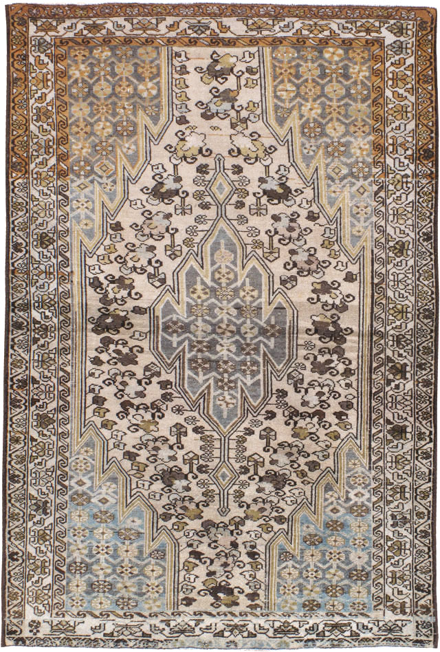 Vintage Persian Malayer Rug, No.20681 - Staging