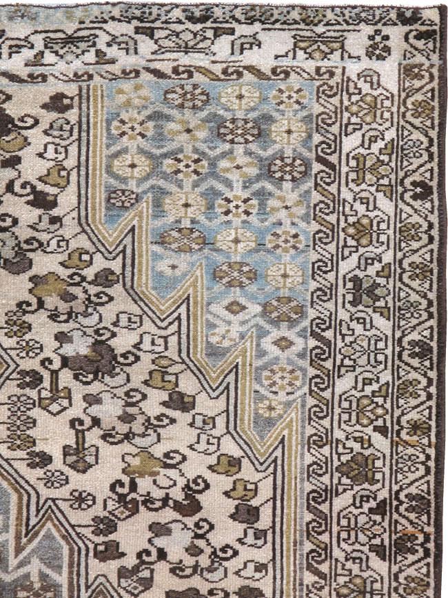 Vintage Persian Malayer Rug, No.20681 - Staging