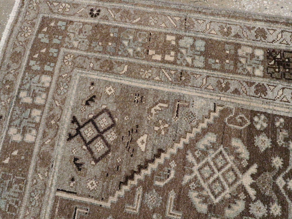 Vintage Persian Malayer Rug, No.20682 - Staging