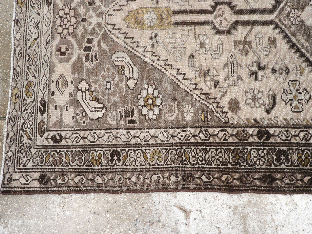 Vintage Persian Malayer Rug, No.20684 - Staging