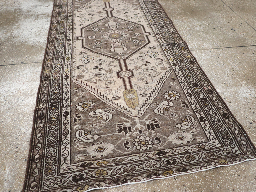 Vintage Persian Malayer Rug, No.20684 - Staging