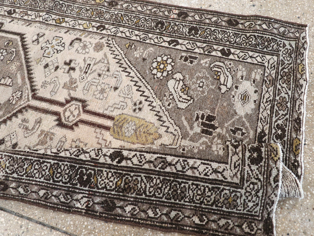 Vintage Persian Malayer Rug, No.20684 - Staging