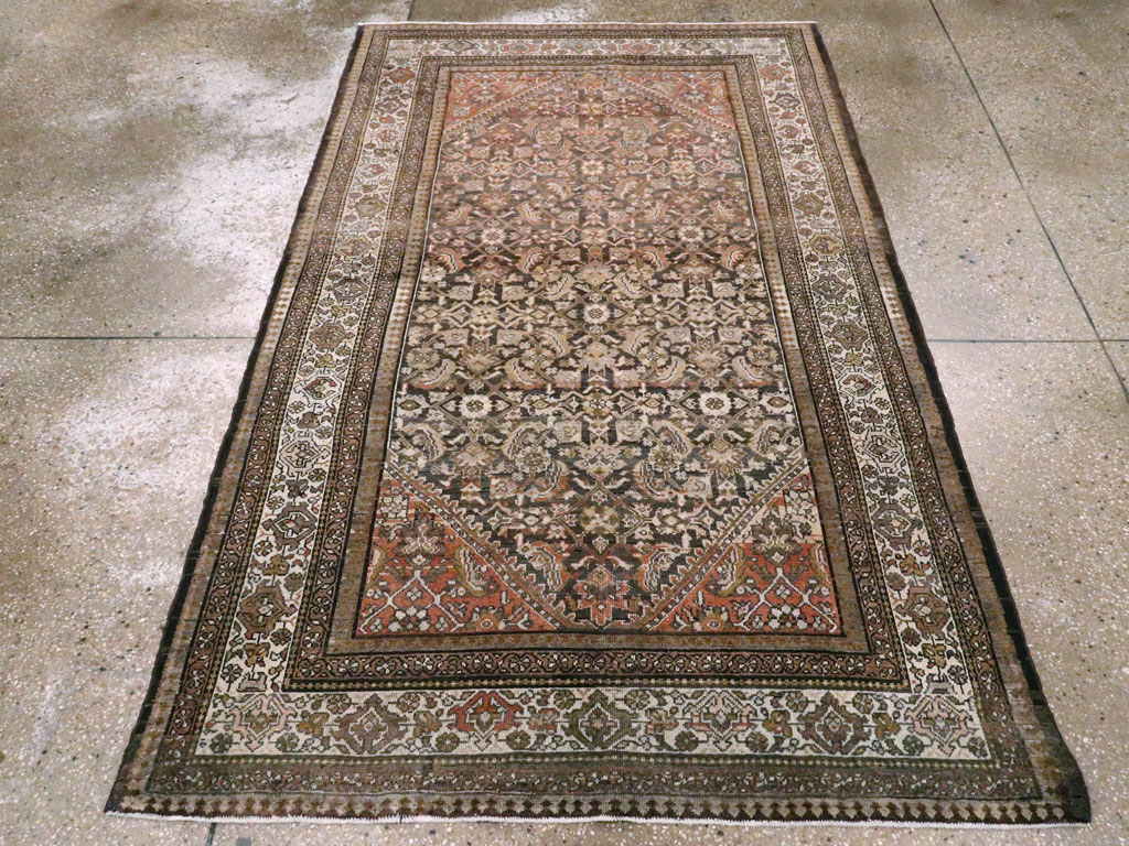 Vintage Persian Malayer Rug, No.20687 - Staging