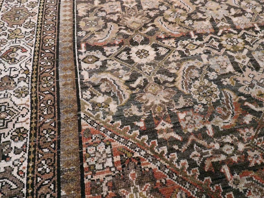 Vintage Persian Malayer Rug, No.20687 - Staging