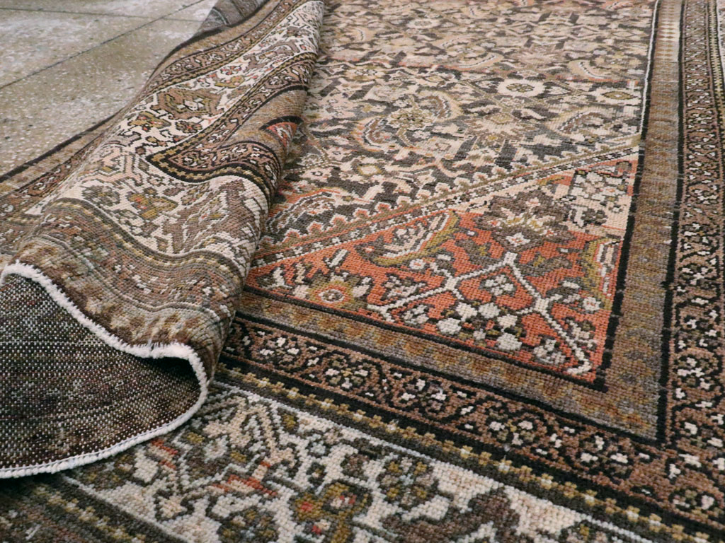 Vintage Persian Malayer Rug, No.20687 - Staging