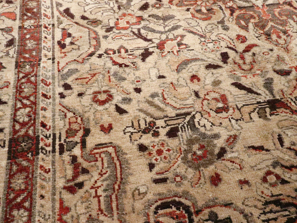 Vintage Persian Malayer Rug, No.20688 - Staging
