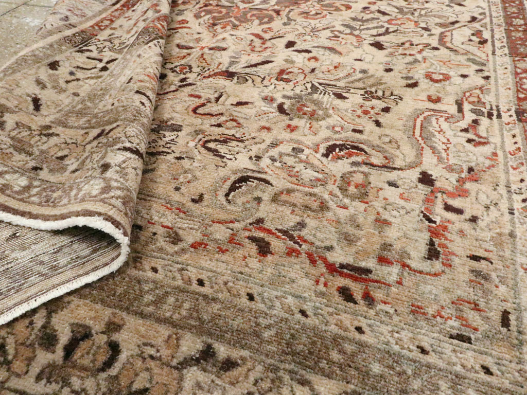 Vintage Persian Malayer Rug, No.20688 - Staging