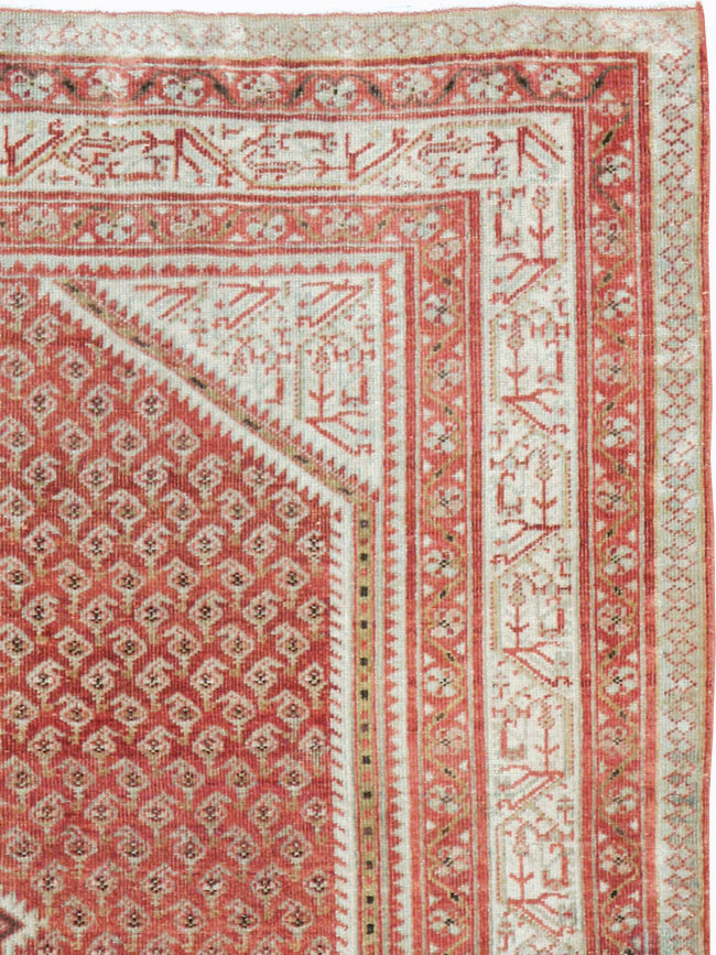 Vintage Persian Malayer Rug, No.20689 - Staging