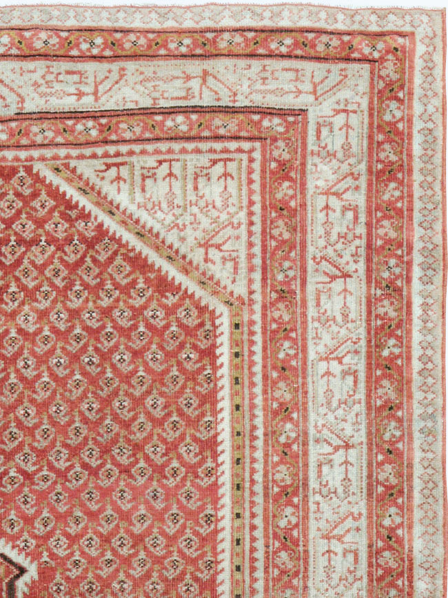 Vintage Persian Malayer Rug, No.20689 - Staging
