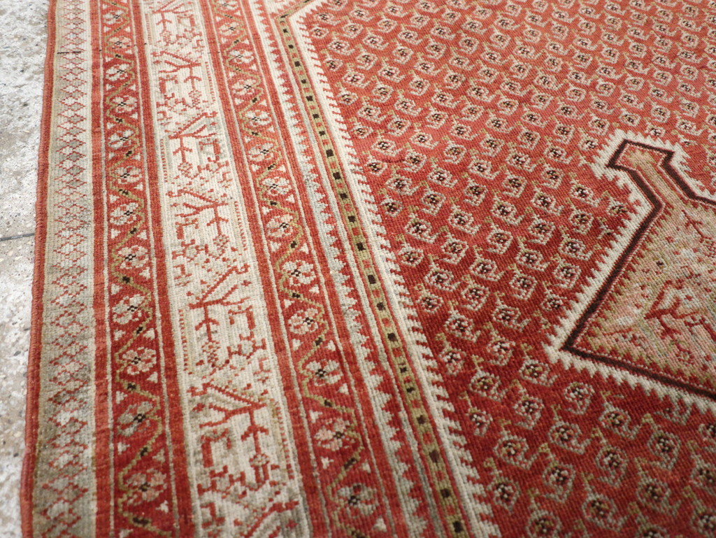 Vintage Persian Malayer Rug, No.20689 - Staging