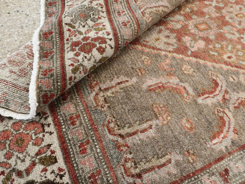 Vintage Persian Malayer Rug, No.20691 - Staging
