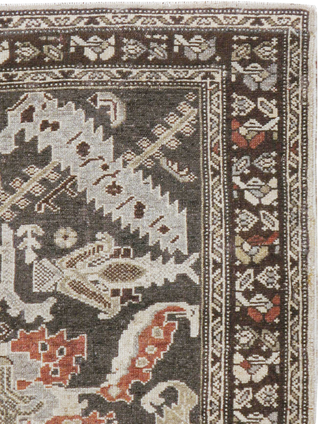 Vintage Persian Malayer Rug, No.20693 - Staging