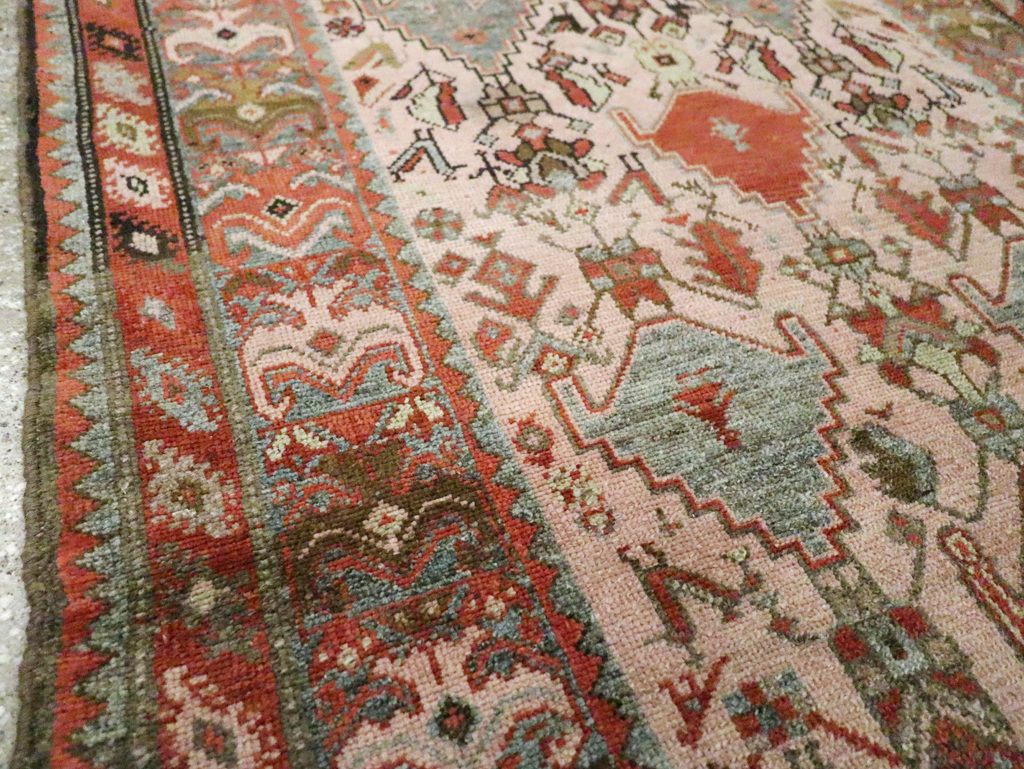 Vintage Persian Malayer Rug, No.20697 - Staging