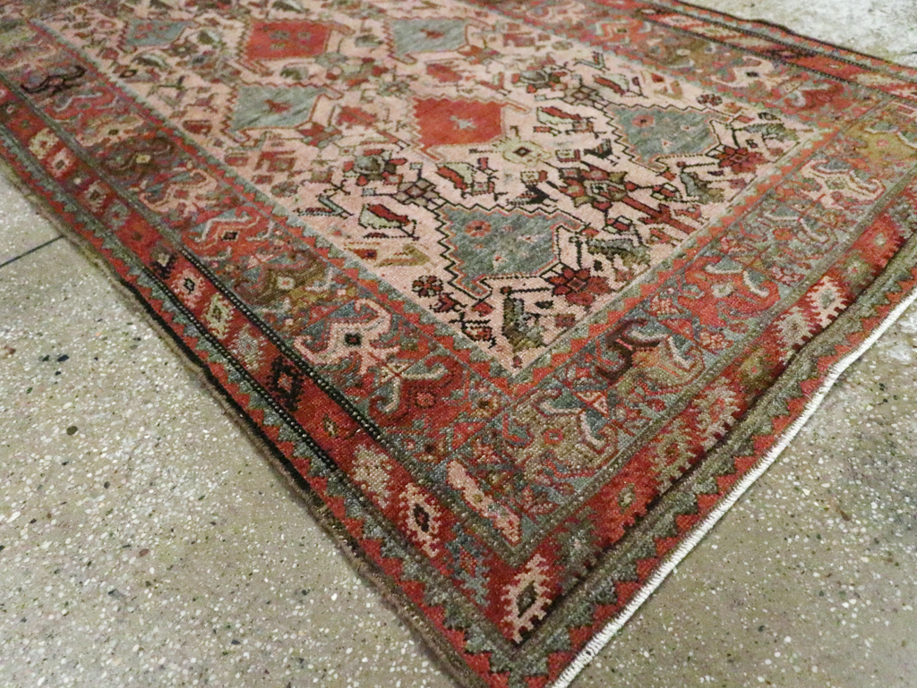 Vintage Persian Malayer Rug, No.20697 - Staging