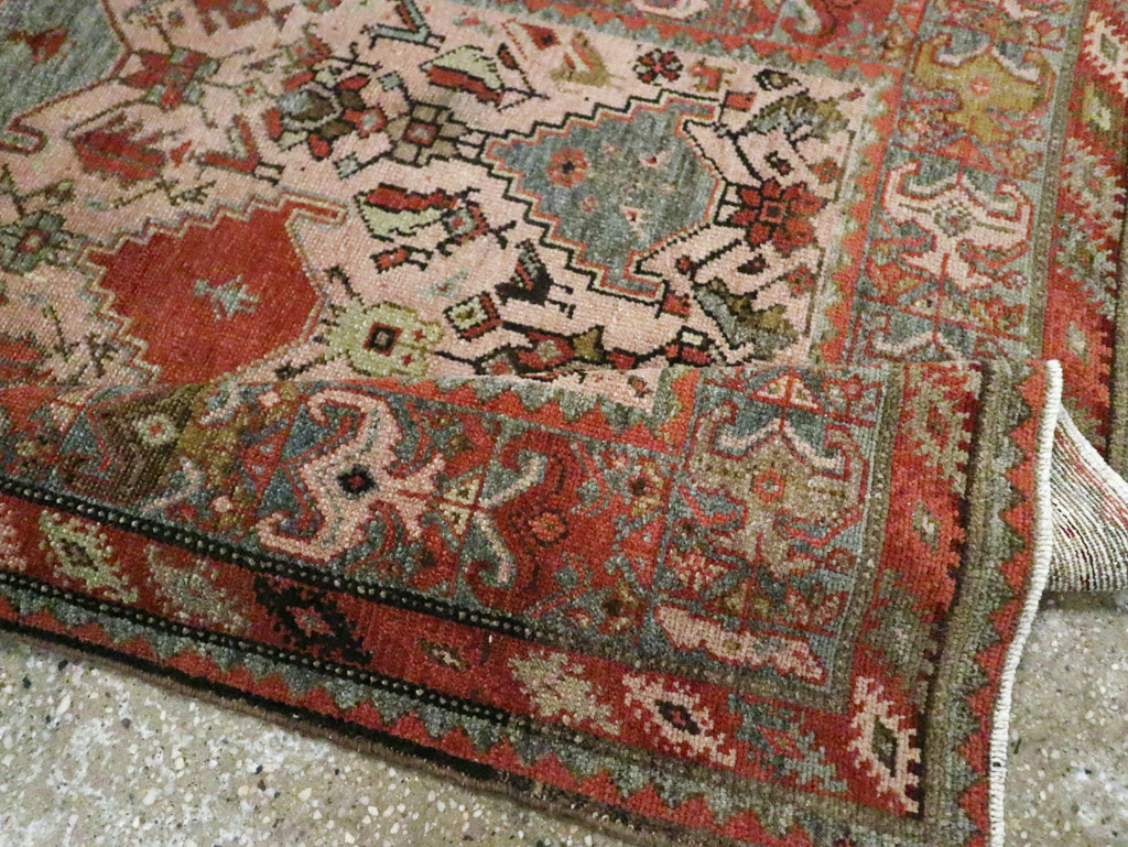 Vintage Persian Malayer Rug, No.20697 - Staging