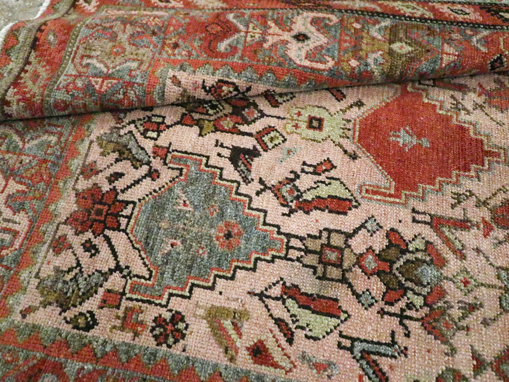 Vintage Persian Malayer Rug, No.20697 - Staging