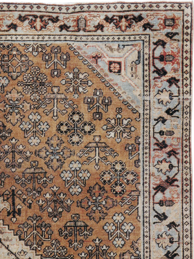 Vintage Persian Joshegan Rug, No.20699 - Staging