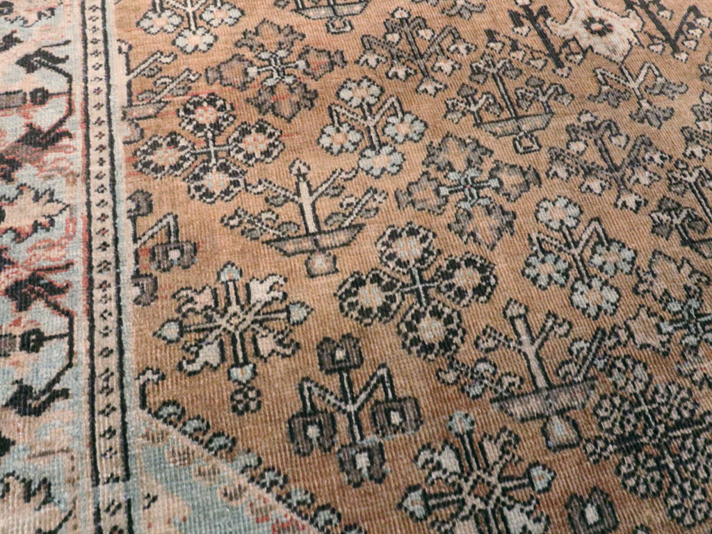 Vintage Persian Joshegan Rug, No.20699 - Staging
