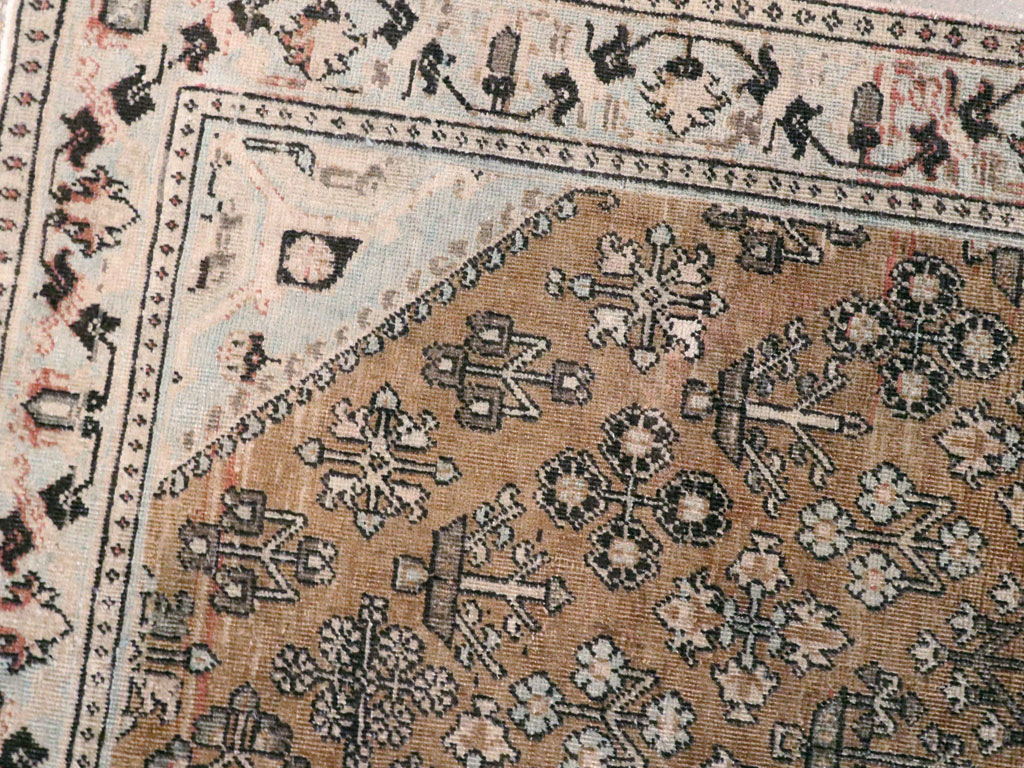 Vintage Persian Joshegan Rug, No.20699 - Staging