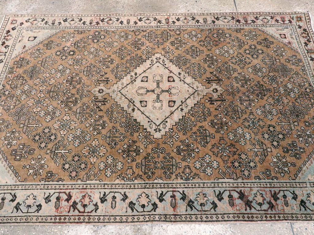 Vintage Persian Joshegan Rug, No.20699 - Staging