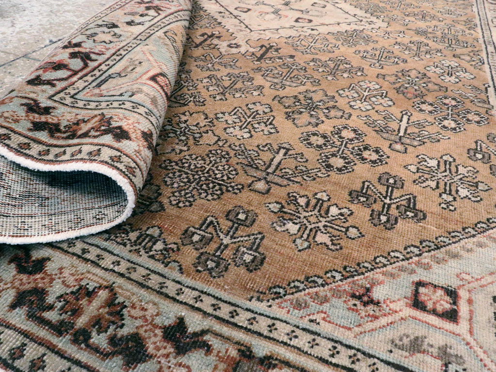 Vintage Persian Joshegan Rug, No.20699 - Staging