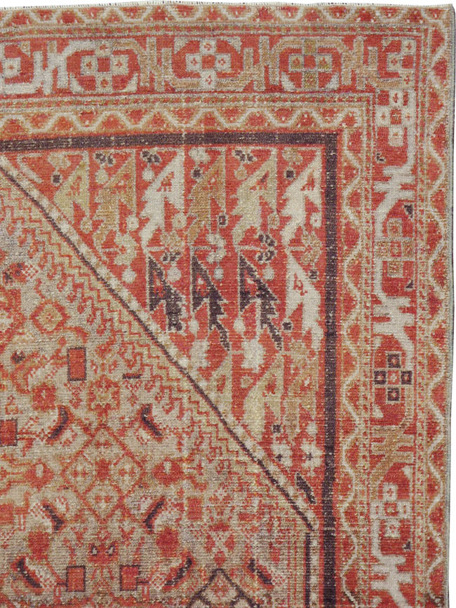 Vintage Persian Malayer Rug, No.20700 - Staging