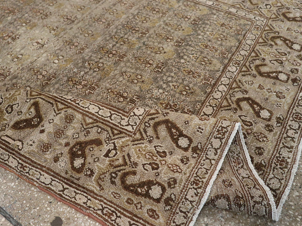 Vintage Persian Malayer Rug, No.20701 - Staging