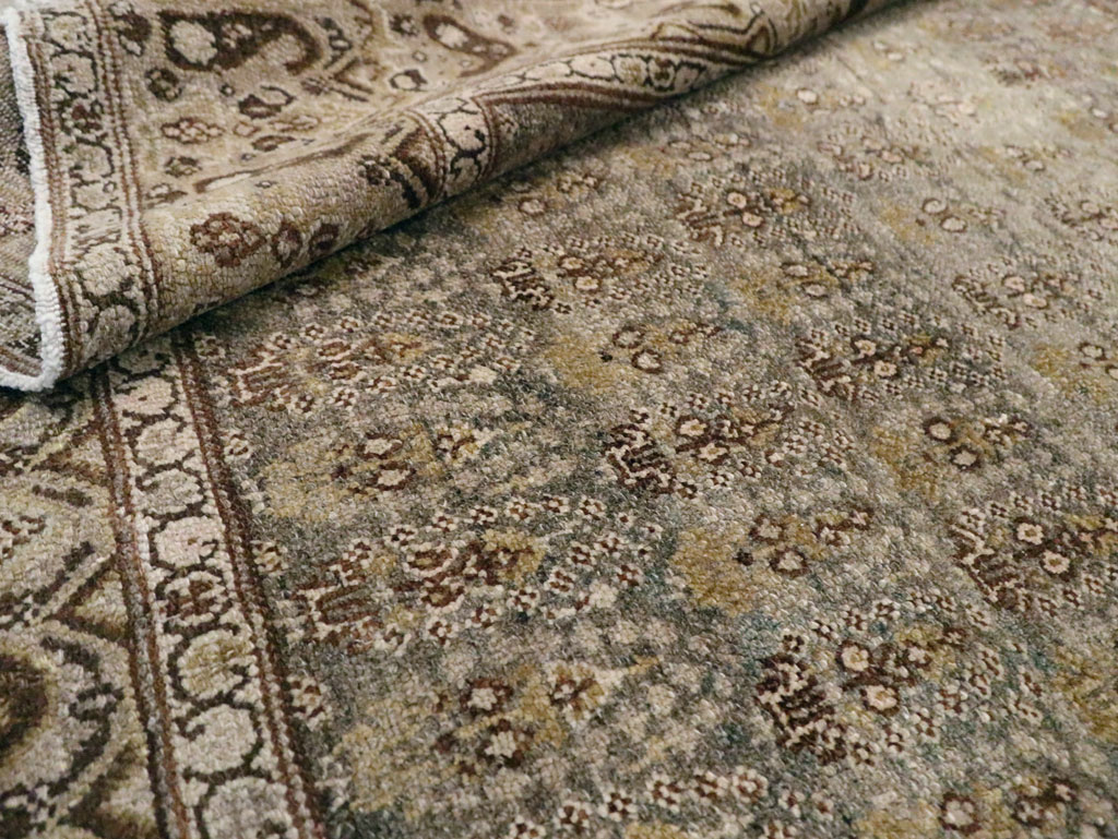 Vintage Persian Malayer Rug, No.20701 - Staging