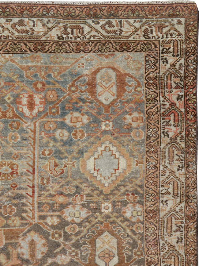 Vintage Persian Malayer Rug, No.20708 - Staging
