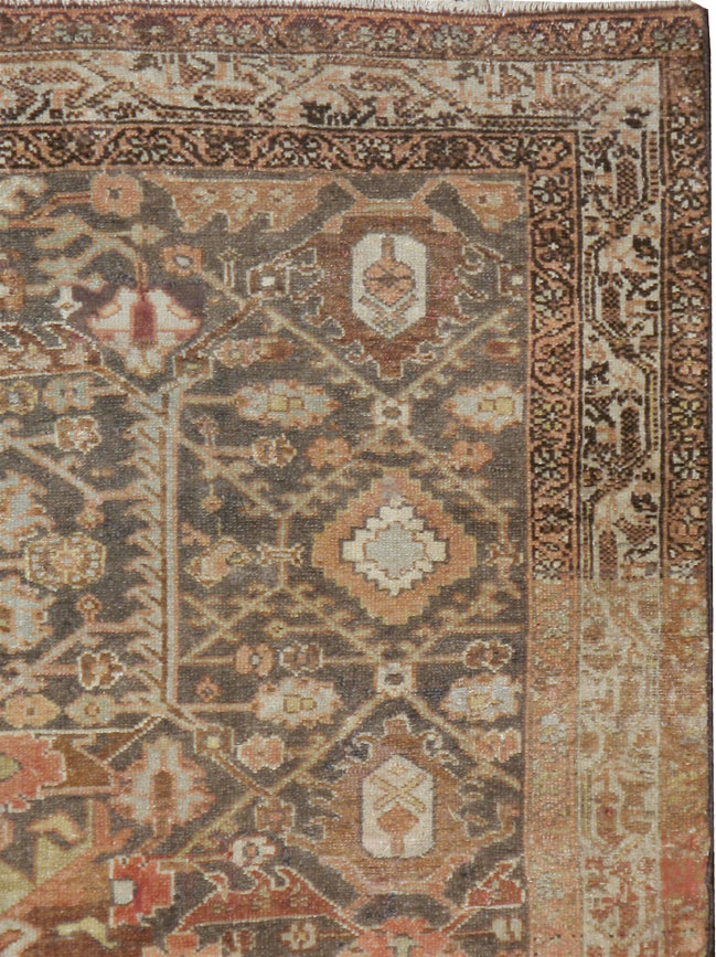 Vintage Persian Malayer Rug, No.20708 - Staging
