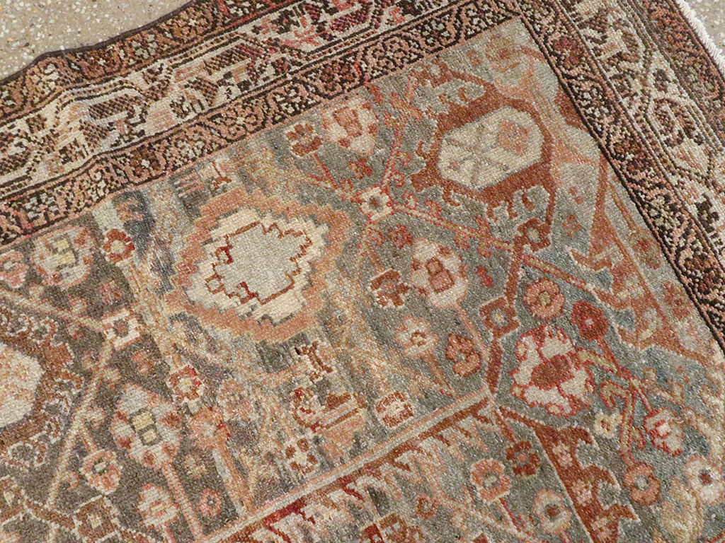 Vintage Persian Malayer Rug, No.20708 - Staging